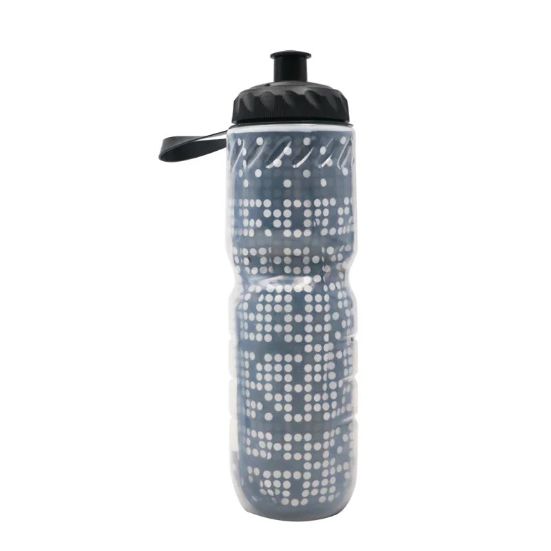 Bicycle Water Bottle Dual Layer Thermal Keep Hot Cold Portable MTB Road Bike Sport Water Bottle Outdoor Riding Cycling Equipment