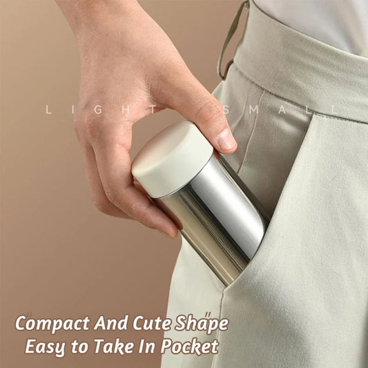 120ml Small Capacity 316 Stainless Steel Portable Vacuum Thermal Insulation Tumbler Thermos Cup Pocket Cup small water bottle