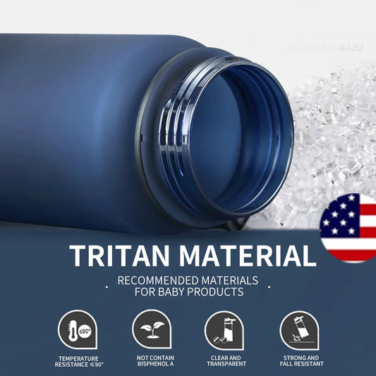 High Quality Water Bottle 500ML 1000ML BPA Free Leak Proof Portable For Adult Children Sports Gym Eco Friendly Drink Bottles