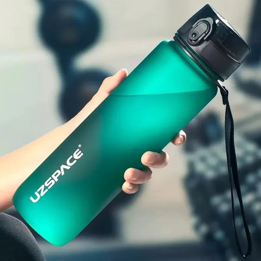 500/800/1000ML Sport Water Bottle Portable Leakproof Shaker Drinkware Outdoor Tour Gym Fitness Cup Colorful Plastic Jug BPA Free