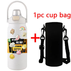 White  with cup bag / 2500ml / CHINA