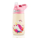 400ML Kids Water Bottle Cartoon Animal Children's Cup With Straw Stainless Steel Vacuum Flacks Thermos Bottle Thermal Mug Cups