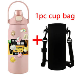 Pink with cup bag / 2500ml / CHINA