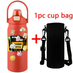 Red with cup bag / 2500ml / CHINA